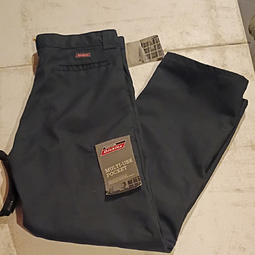 Dickies Boys Navy Double Knee Pants